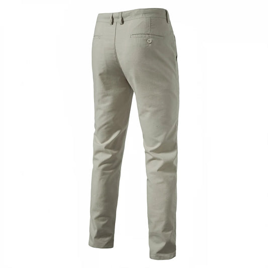 Men’s Linen Pants – Casual, Solid, Lightweight, and Breathable for Spring/Autumn