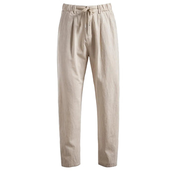 Men’s Linen Trousers – Solid, Lightweight, Breathable, and Casual