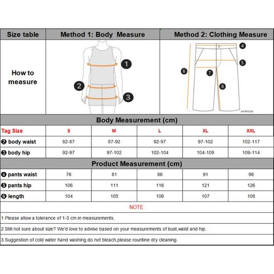 Men’s Thermal Pants – Winter, Warm, Thick, Elastic Waist, and Windproof