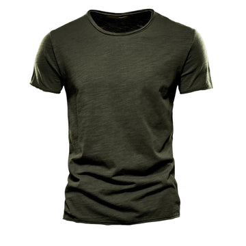Men’s 100% Cotton T-Shirt – Casual, Soft, and Lightweight for Summer