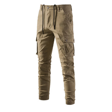 Men’s Cargo Pants – Multiple Pockets, Zipper, Casual and Sportswear