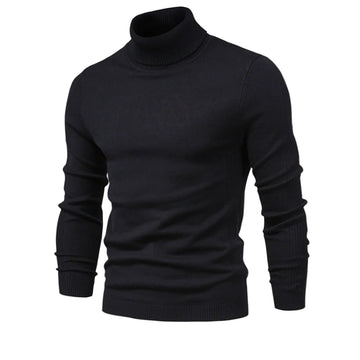 Men’s Turtleneck Sweater – Solid, Casual, Warm, Slim, Winter 2021