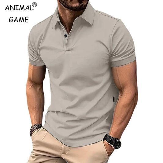 Men’s casual short-sleeve polo shirt