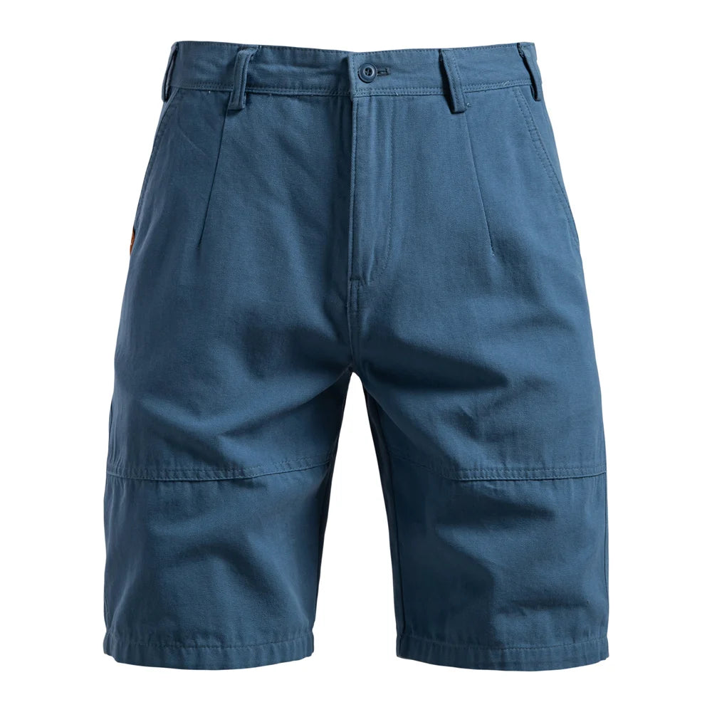 2025 men's 5-inch casual cotton summer shorts