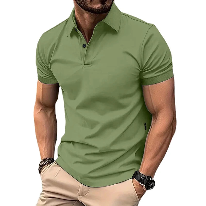 Men’s casual short-sleeve polo shirt